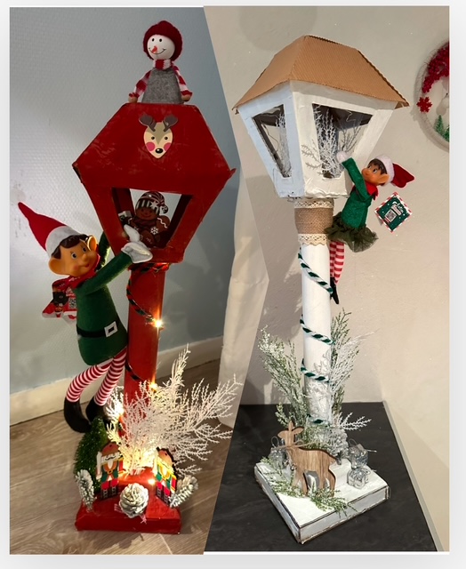 Atelier : Lampadaire de NOEL illuminé