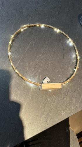 installer la lumière et tester la lumière .