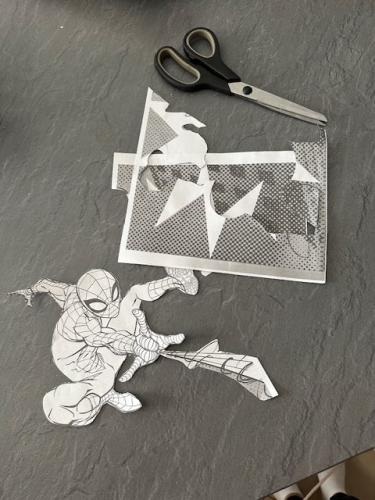 Accroche rêves:Spiderman 