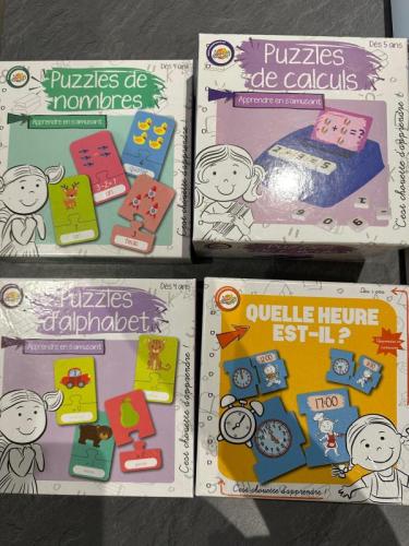 Les jeux d'apprentissage permettent de s'amuser tout en apprenant.